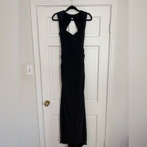 Nicole Miller Strapless Black Dress